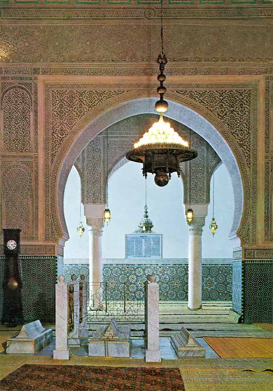 Meknès:
                  tombeau de Moulay Ismaël