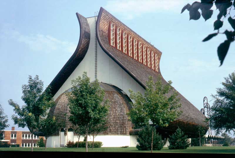 Abside de l'église de Repentigny