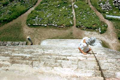 La descente
                  vertigineuse