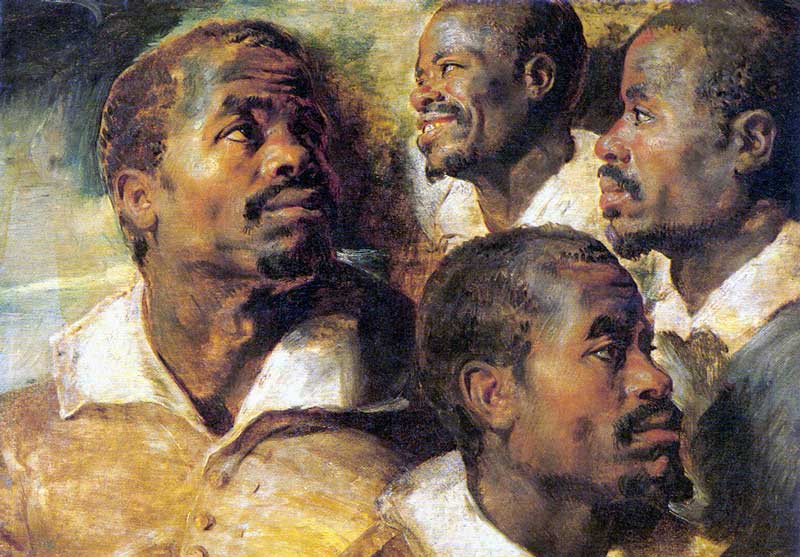 Au Musée des Arts Anciens, les « Têtes
                            de Nègre » de Rubens