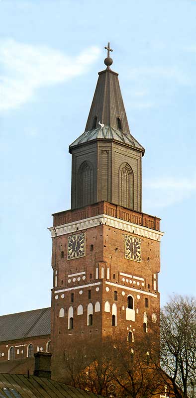 Clocher de la cathédrale de Turku