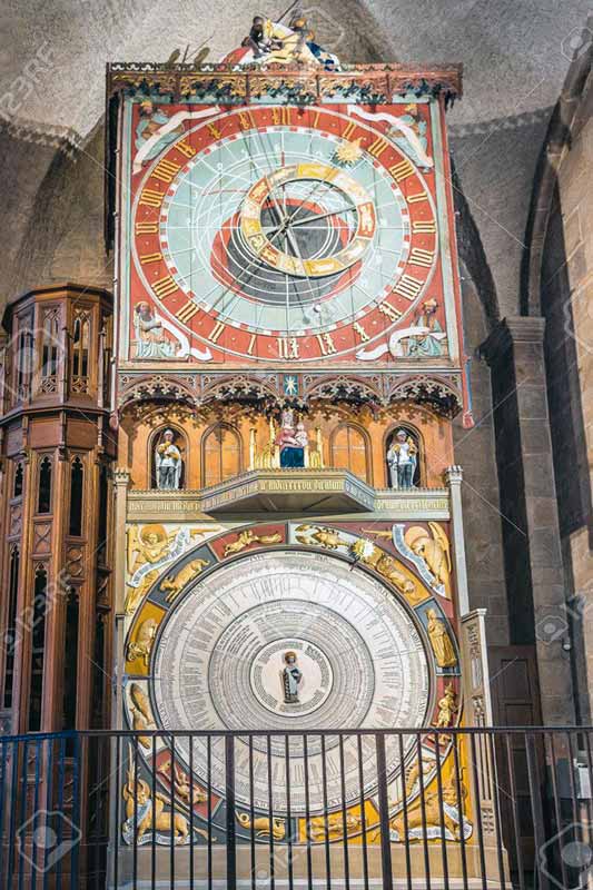 Lund : l'horloge astronomique de la cathédrale