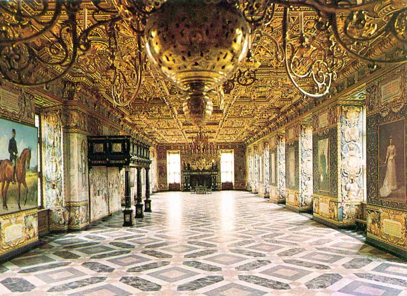La salle de bal du château de Frederiksborg