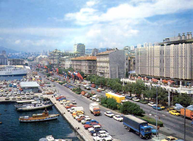 Le quai de Rijeka