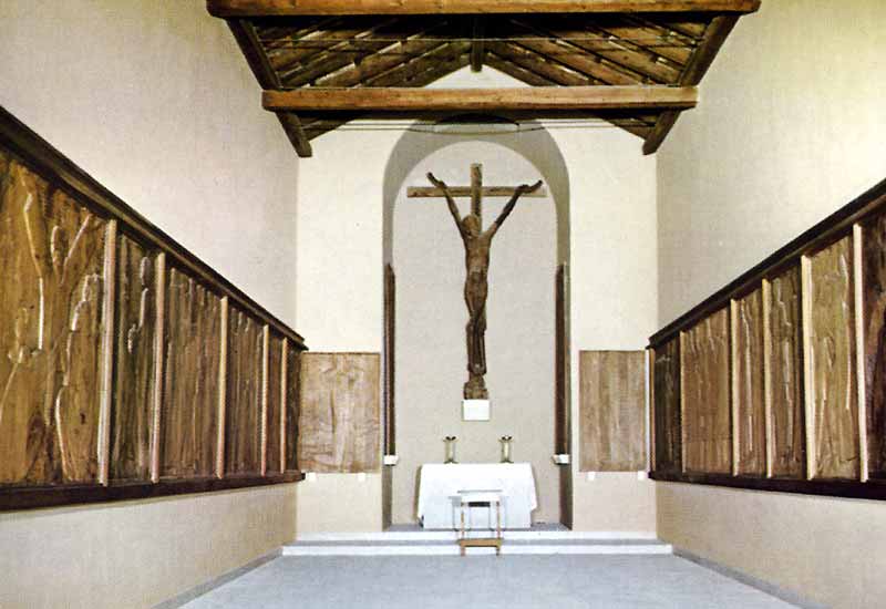 Galerie Mestrovic de Split : dans la chapelle du
                  Kastelet