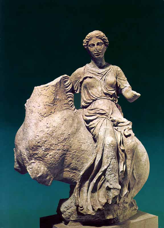 Néréide à cheval dans le Musée d'Épidaure