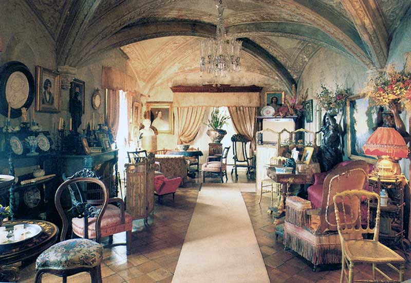 Sintra : salle de séjour du Palais de Pena