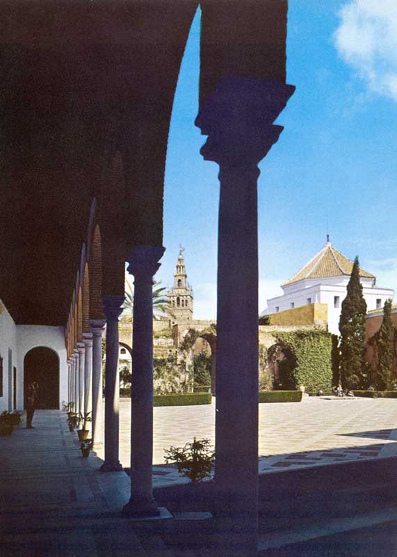 Entrée de
                l'Alcazar de Sevilla