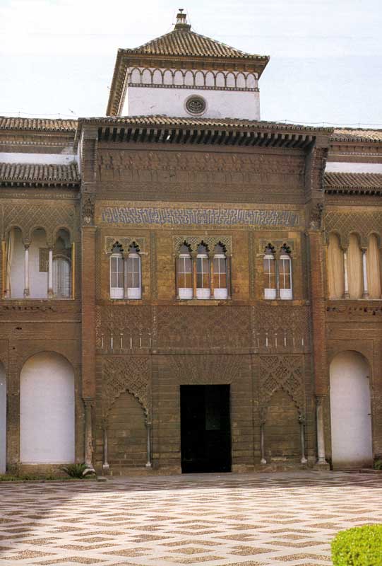 Pavillon d'entrée de l'Alcazar de Sevilla