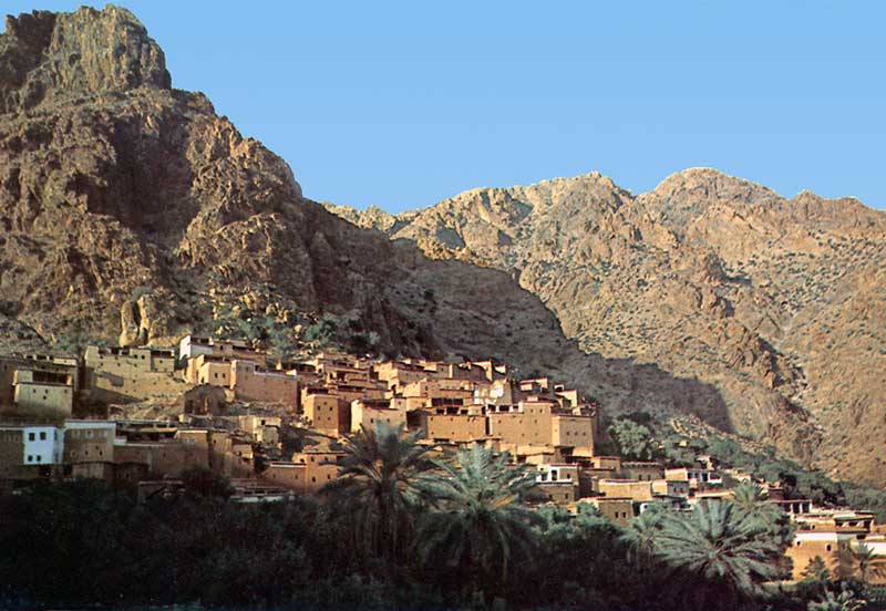 Village de la vallée des Almennes