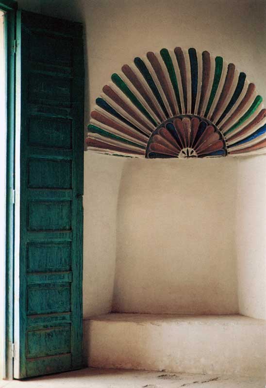Casbah de Taourirt à Ouarzazate : décor dans
                    une chambre