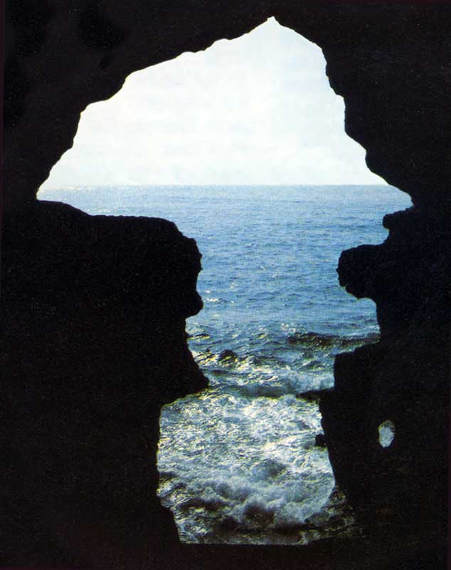L'Océan depuis les Grottes d'Hercule