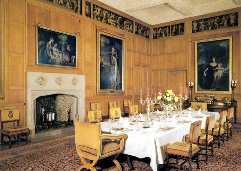 Dunrobin Castle : la salle à
                                  manger