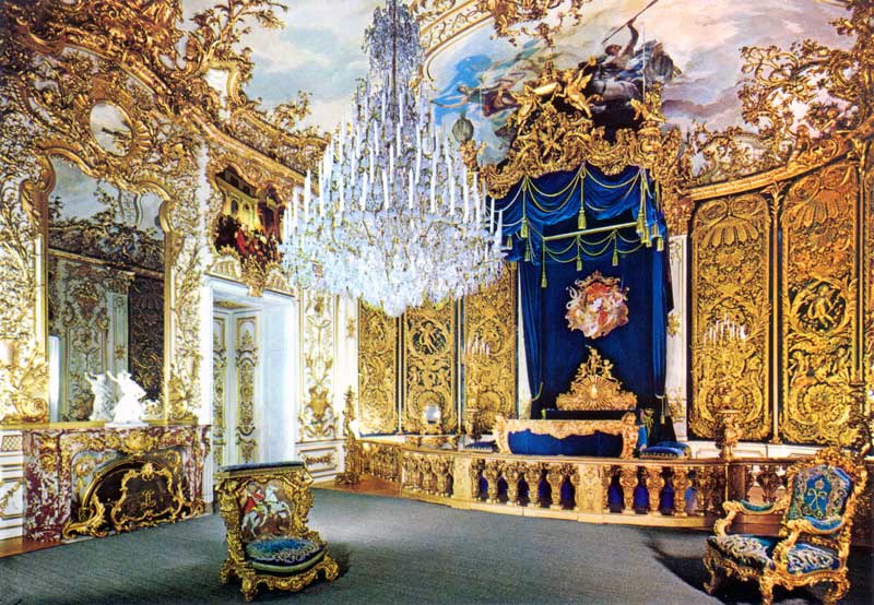 Chambre de Louis II à Linderhof