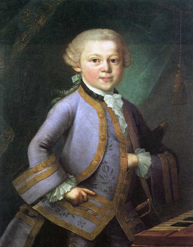 Wolfgang en 1763
