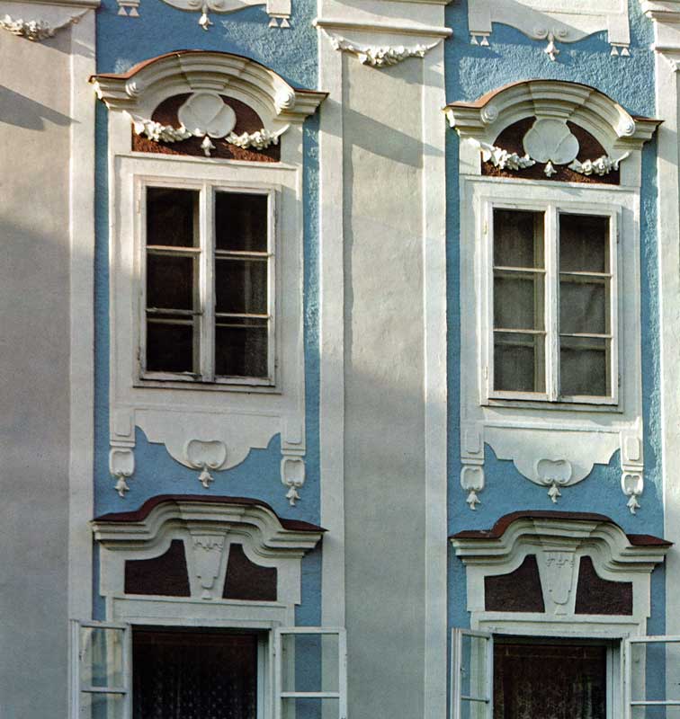 Façade baroque
                  à Linz