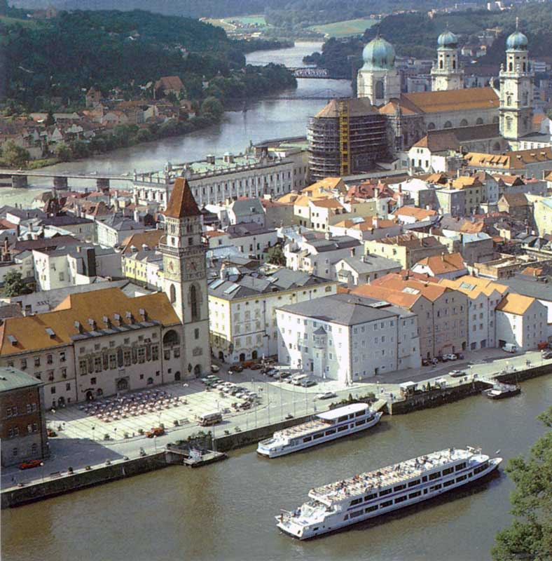 Vieille
                  ville de Passau