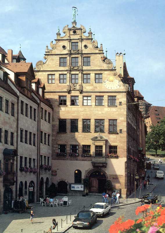 Nuremberg :
              maison Renaissance