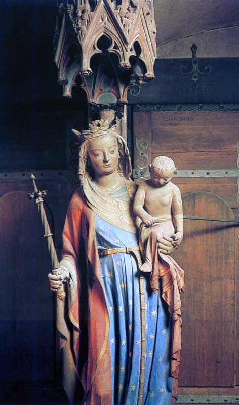 Freiburg Vierge au pilier