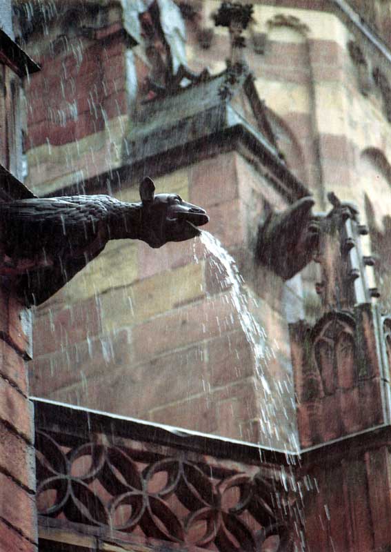 Gargouilles de la cathédrale de Freiburg