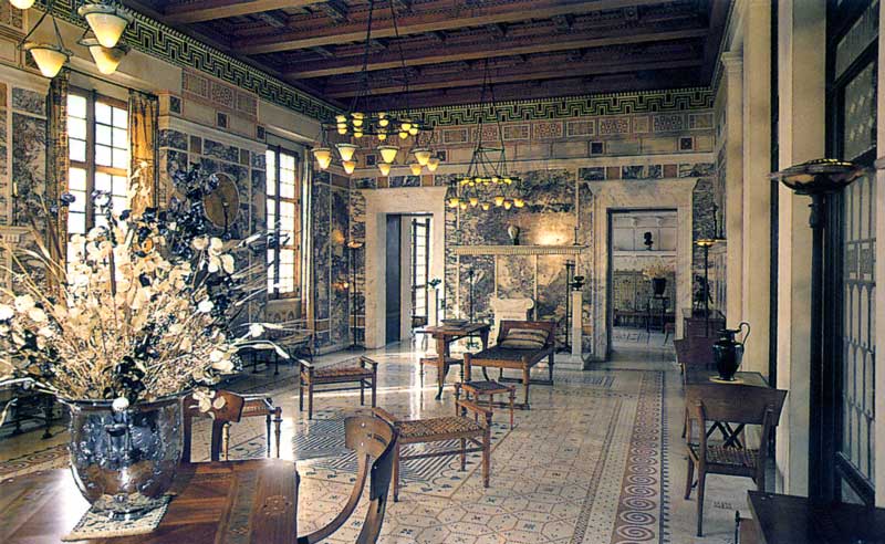 Salon de la Villa Kerylos
