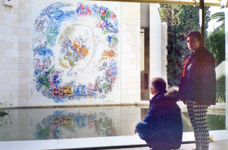 Le Char d'Élie dans le Miusée Chagall de Cimiez