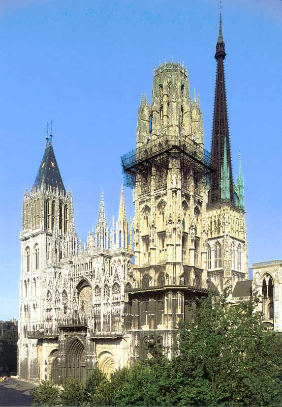 La
                    cathédrale de Rouen
