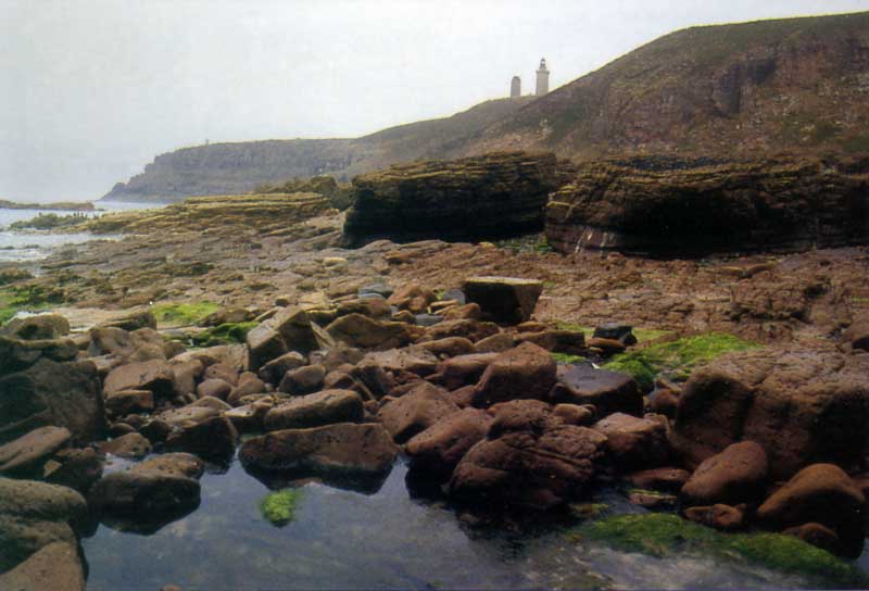 Brume sur le phare du Cap Frehel