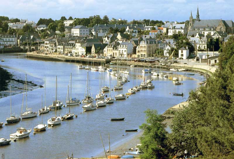 Port de Saint-Goustan à Auray