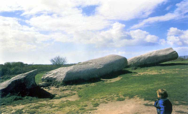 Grand Menhir brisé à Locmariaquer : 340 tonnes et
                18 m de long !