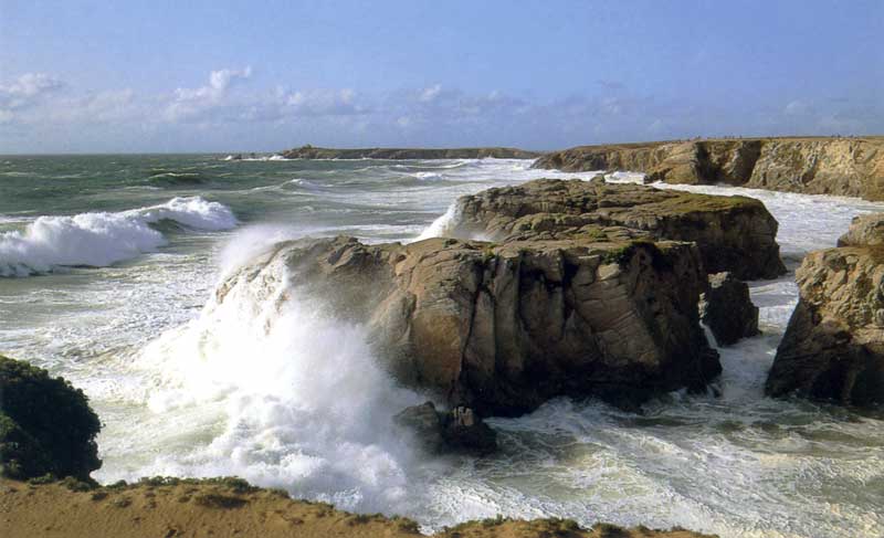 Vagues de la Côte Sauvage de Quiberon