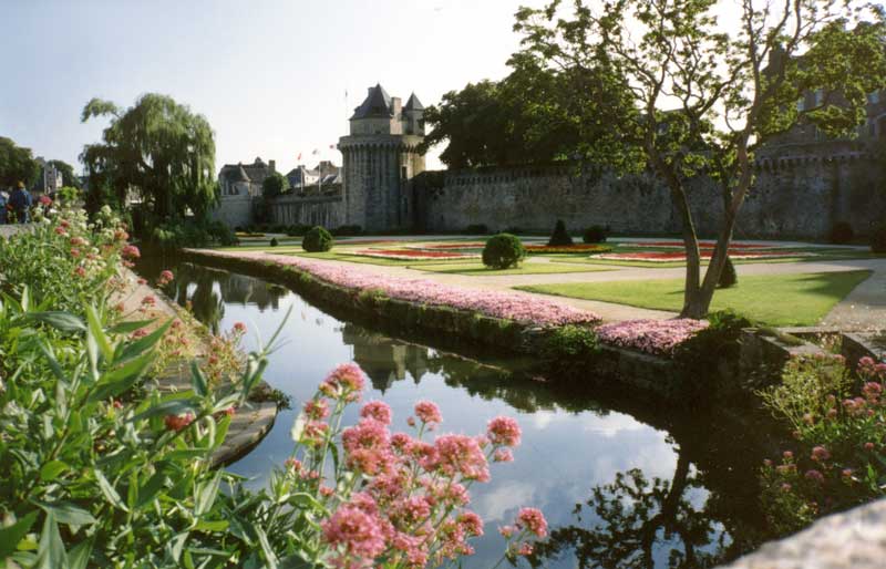 Vannes : jardin de la Promenade de la Garenne