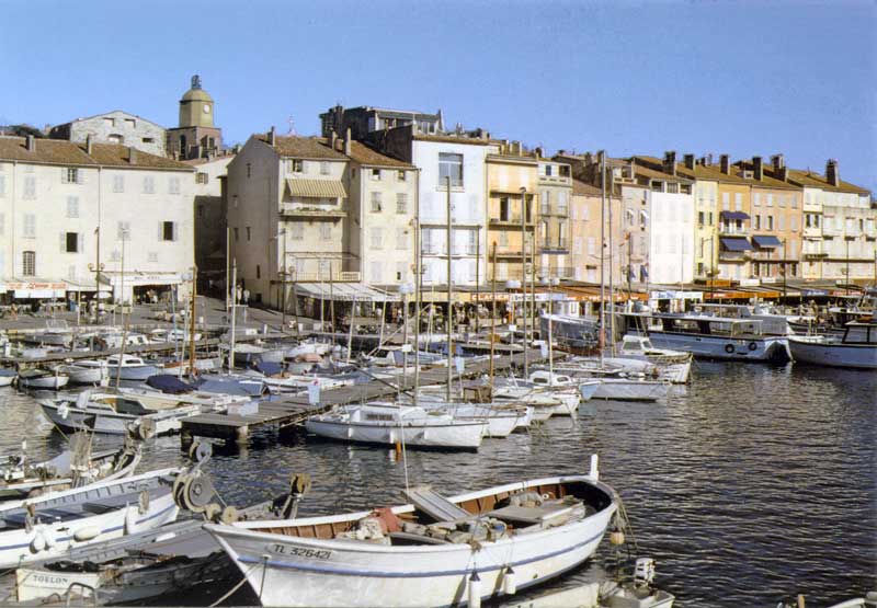Bassin du
                  port de Saint-Tropez