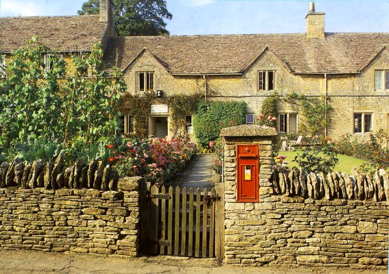 Cottage à la
          boite aux lettres