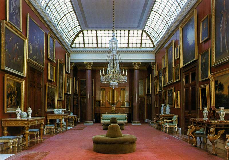 Galerie de peintures et orgue d'Attingham Park
