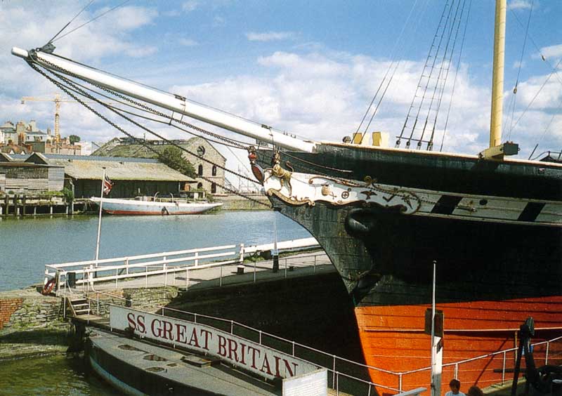 Proue du SS Great Britain