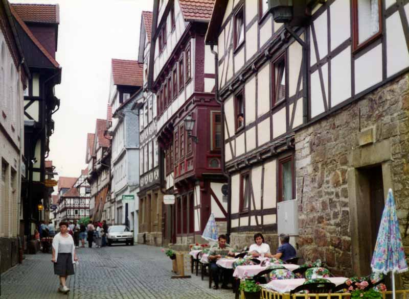 Balade
                dans les vieilles rues de Münden