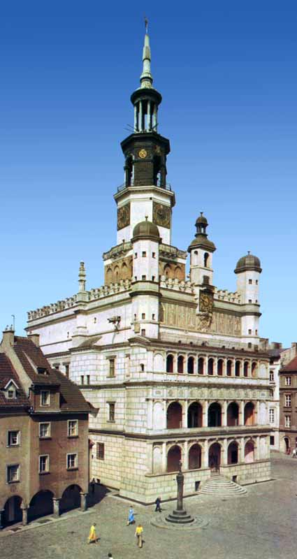 Poznan : l'Hôtel de ville Renaissance