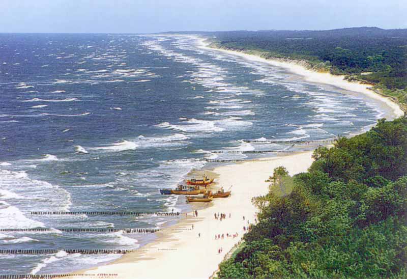 Leba-rivage-de-la-Baltique-et-dunes de
                      Slowinsky