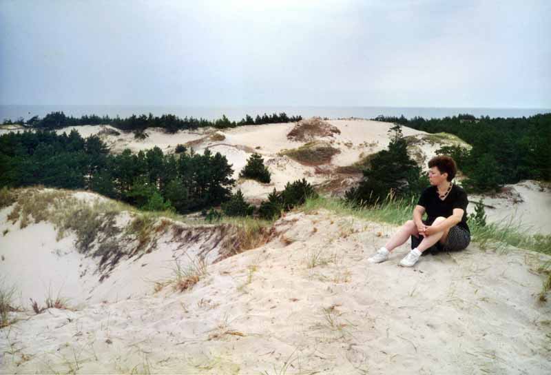 Les dunes de la Baltique dans le Parc
                      Slowinsky