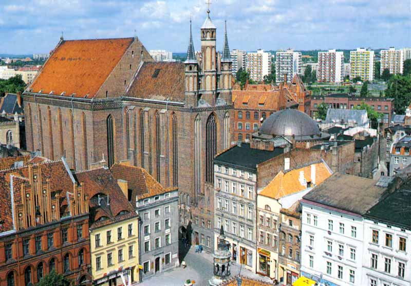 Torun : l'église Notre-Dame