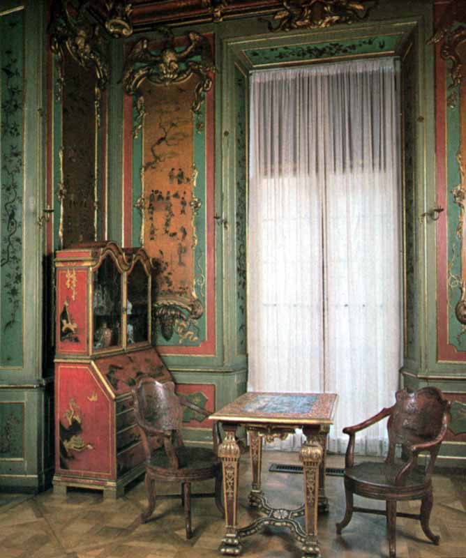 Wilanow : cabinet chinois du Roi