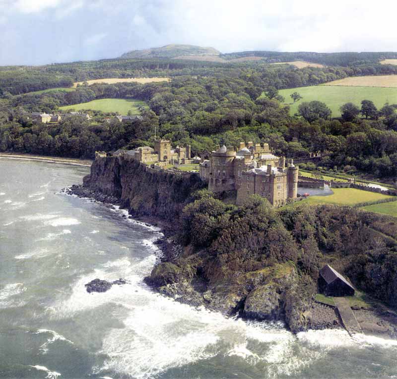 Culzean Castle sur son rocher
