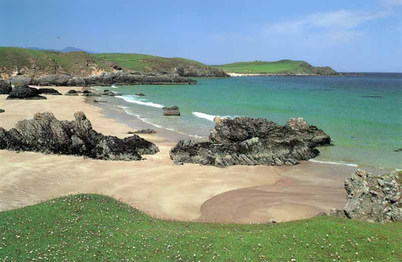 Durness :
                Sango Bay