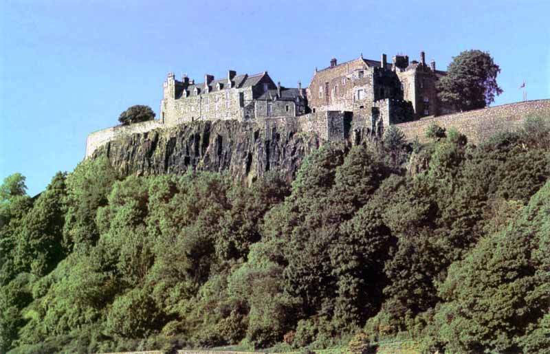 Stirling Castle sur sa colline