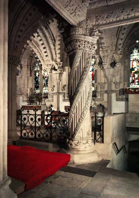 Rosslyn Chapel : le Pilier de l'Apprenti