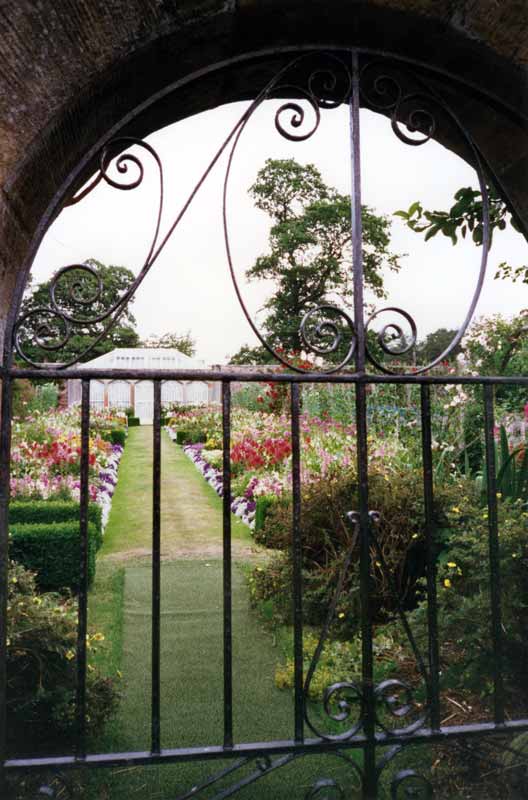 Abbotsford : entrée du jardin clos