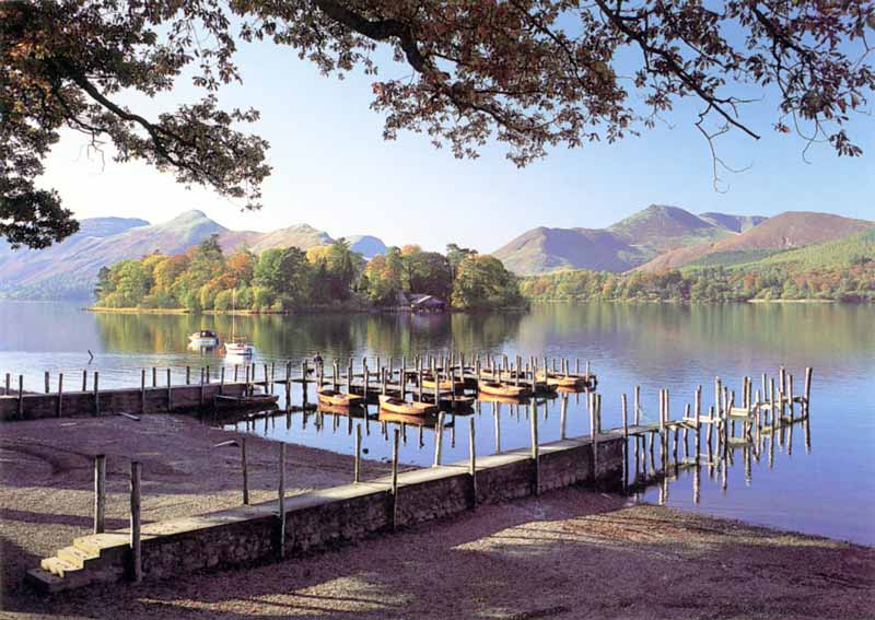 Un autre site
              tout semblable à celui de Windermere, le Derwent Water