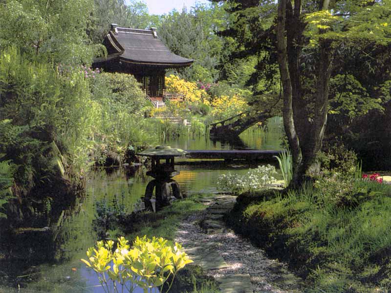 Tatton Park : le Jardin Japonais et son temple
              shintoiste