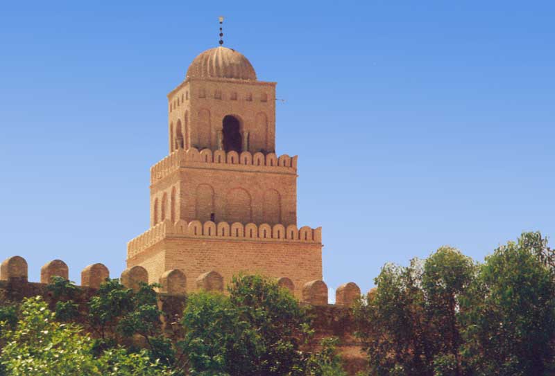 Minaret de la
      Grande Mosquée de Kairouan